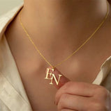 Couple alphabet  Necklace