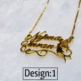 CUSTOMIZED DOUBLE NAME NECKLACE