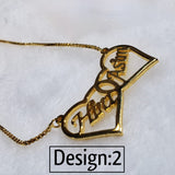 CUSTOMIZED DOUBLE NAME NECKLACE