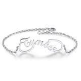 Infinity Personalized Name Bracelets