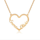 Customized Heart Shaped Name Necklace