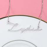 Personalized Signature Style Name Necklace