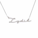 Personalized Signature Style Name Necklace